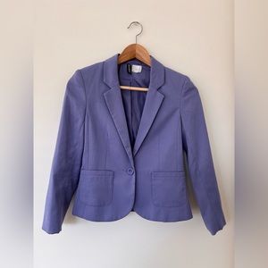 H&M Cropped Purple Blazer - Size 2